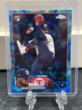 2023 Topps Chrome Update Grant Anderson Aqua/Blue Lava Lamp #/175