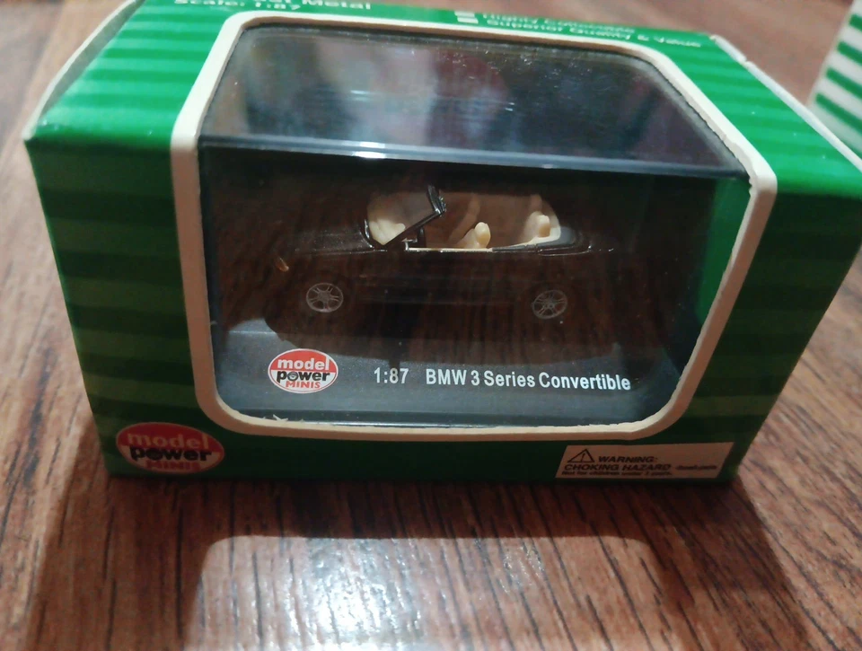 model power minis 1:87 Lot Of 7 New Mercedes Porsche BMW Audi  - Image 4 of 4