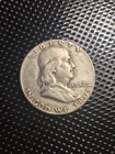 1952 - Franklin Half Dollar,silver,50 Cent Piece