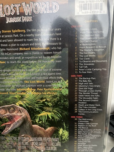 THE LOST WORLD: JURASSIC PARK DTS 2-Laserdisc LD SET 1994 NEW NEVER USED PAL - Picture 6 of 24