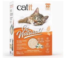 Catit Go Natural Pea Husk Clumping Cat Litter, Natural, 12.3-lb box