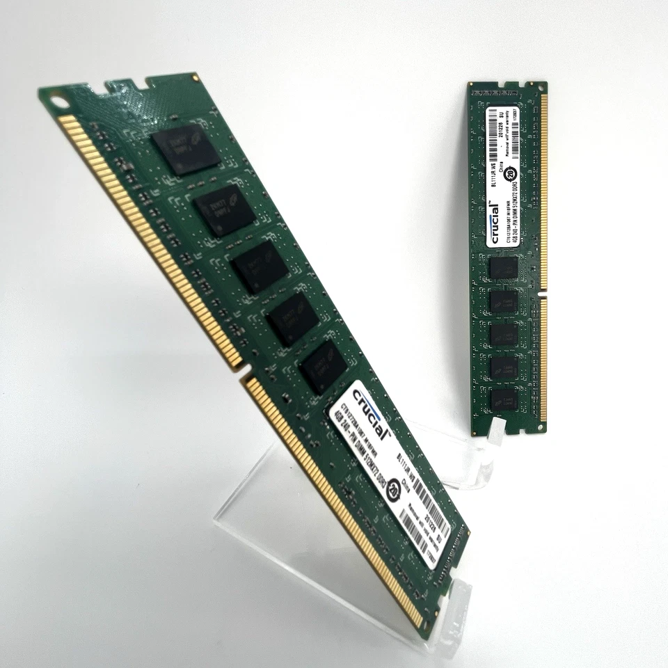 Crucial 8GB Memory Kit CT51272BA1067.M18FMR DDR3 ECC PC3-8500 1066Mhz 2Rx8 RAM - Image 2 of 4