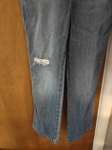 Old Navy Bib Overalls Kids Large (10-12) Blue Light Wash Denim Straight Leg - Picture 5 of 10