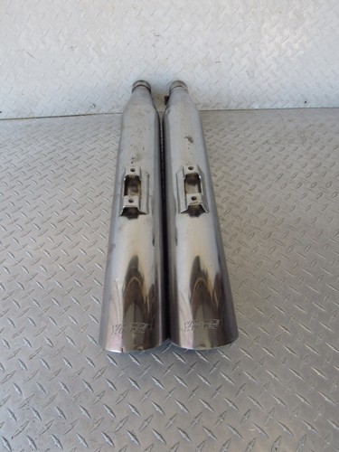 2002 02 KAWASAKI VN1500L VULCAN NOMAD FI VANCE & HINES EXHAUST MUFFLER PIPES