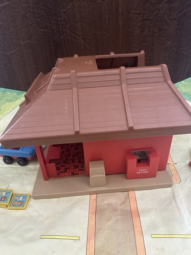 Playskool McDonalds Spielset Drive-Thru Vintage 1974 Nr.430 UNVOLLSTÄNDIG LESEN - Bild 7 von 9
