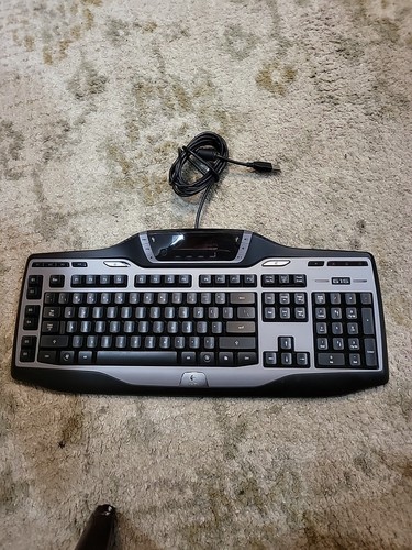 Logitech G15 Gaming Keyboard Wired USB Illuminated Screen Model Y-UW92 Tested - Picture 2 of 5