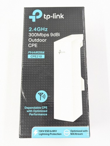 tp-link CPE210 Outdoor 2.4ghz 300mbps High Power Wireless 9dBi - Picture 1 of 16