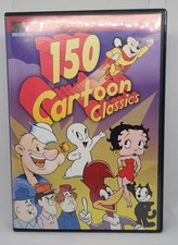 150 Cartoon Classics DVD Box Set Betty Boop Popeye Casper Felix the Cat  More