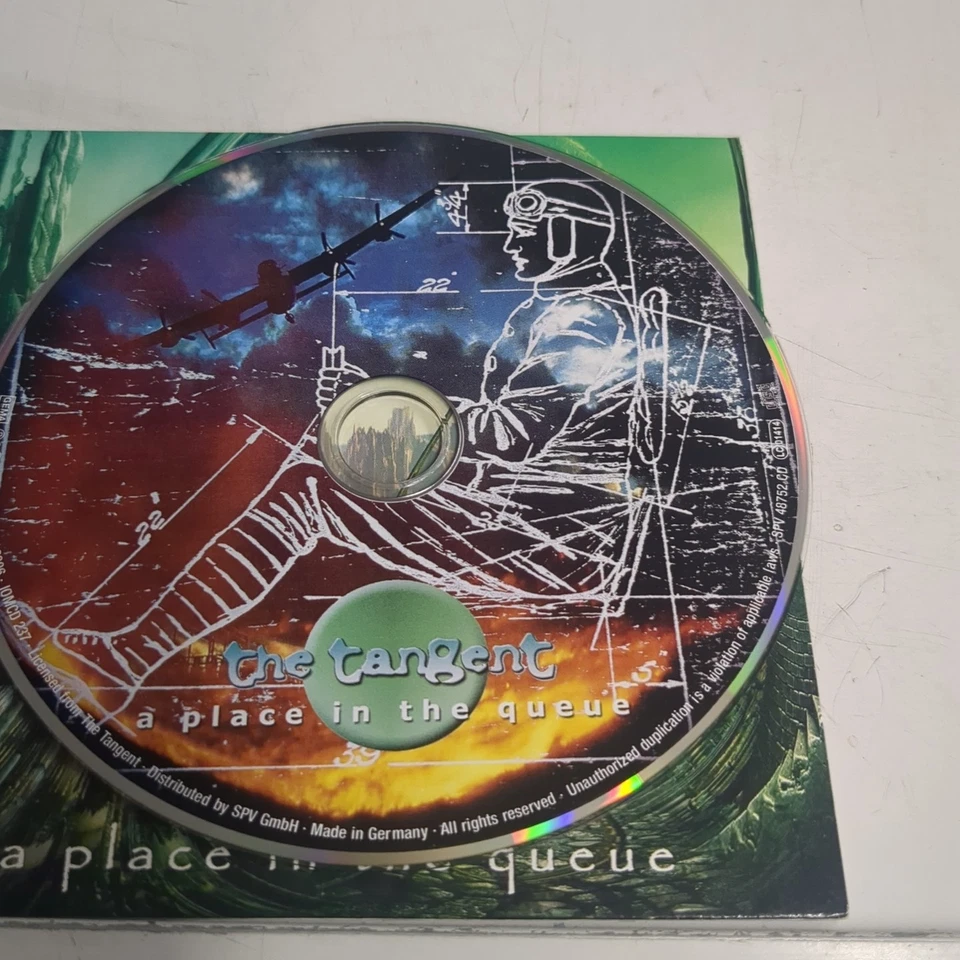 CD The Tangent III: A Place In The Queue Inside Out Music Promo Cd Foto 3 de 4