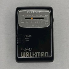 Sony Walkman SRF-39 AM/FM Pocket Radio with Headphone Jack, Tested