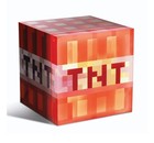 Minecraft TNT Square Thermoelectric Mini Fridge, 10.4'' x10'' x10'', 6.7L
