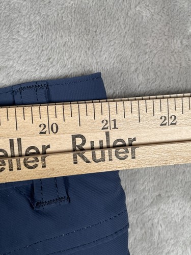 Peter Millar Pants Mens 42x32 Blue Bingham Tailored Fit Golf Stretch Performance - Picture 9 of 11