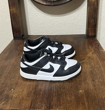 Nike Dunk Low Athletic Shoes Black/White ‘Panda’ CW1589-100 - Size 10C Sneakers