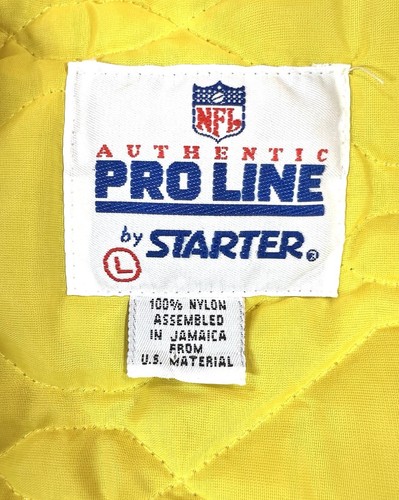 Washington Redskins Starter Jacket Men's Large Vintage Pro Line Satin Bomber - Picture 2 of 24