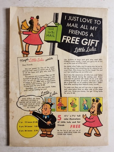 Marge's Little Lulu (1945) #21 - Good - Picture 2 of 2