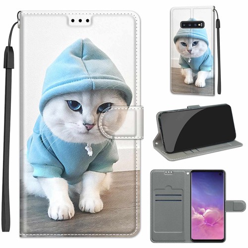 For Samsung Galaxy S7 Phone Case Leather Wallet Flip Folio Stand Lanyard Cover - Picture 31 of 36