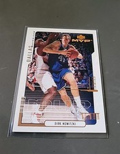 DIRK NOWITZKI NBA CARD UPPER DECK MVP 2000-01 # 34 DALLAS MAVERICKS 