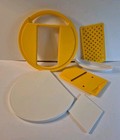 Tupperware Kitchen Work Unit Accessories Slicer Shredder Grate #1849-1854
