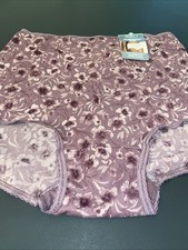 NEW Bali Purple Floral Skimp Skamp Brief / X-LARGE/ 8/ MSRP 14