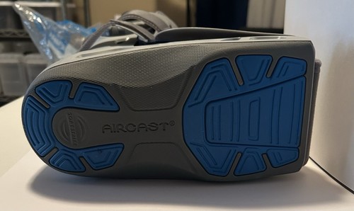Aircast L Tall Fracture Walking Boot Brace Softstrike Airselect Elite Orthopedic - Picture 7 of 19