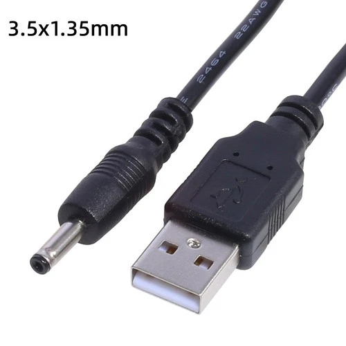 3.5mm Tip Plug Cord USB DC Charging Charger Cable Lead For Wireless Speaker