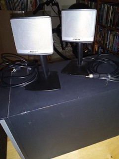 BOSE Companion 3 Series 2 Multimedia Speaker System w/ Subwoofer PLEASE READ
