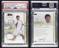 Top Novak Djokovic Tennis Cards, Rookie Cards, Best Autographs