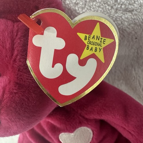 Rare Retired Ty ‘Valentina’ Beanie Babies With Numerous Errors Great Condition - Picture 3 of 7