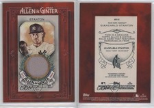 2022 Topps Allen & Ginter Mini Framed Relics Giancarlo Stanton #MFR-GS