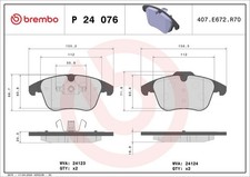 Bremsbelagsatz Vorne Teves-System für Ford Galaxy II WA6 MK VAN Mondeo ab 06->