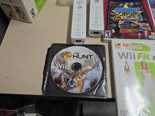 Nintendo Wii RVL-001 *Console Bundle w/ 2 Controllers & Wii Fit & Games TESTED * - Picture 10 of 17