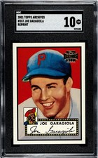 2001 Topps Archives #357 Joe Garagiola Reprint SGC 10 Gem Mint