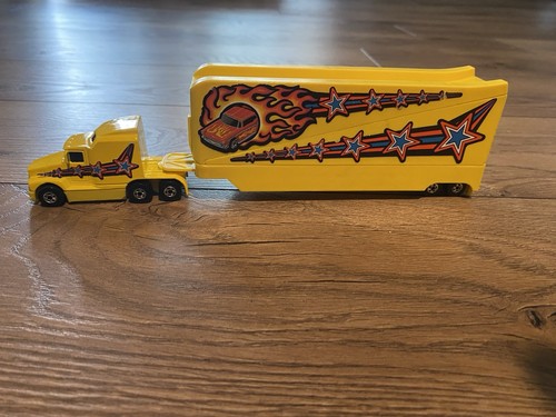 Hot Wheels Mini Big Rigger Stunt Show Kenworth 76 Big Rig BESCHREIBUNG LESEN