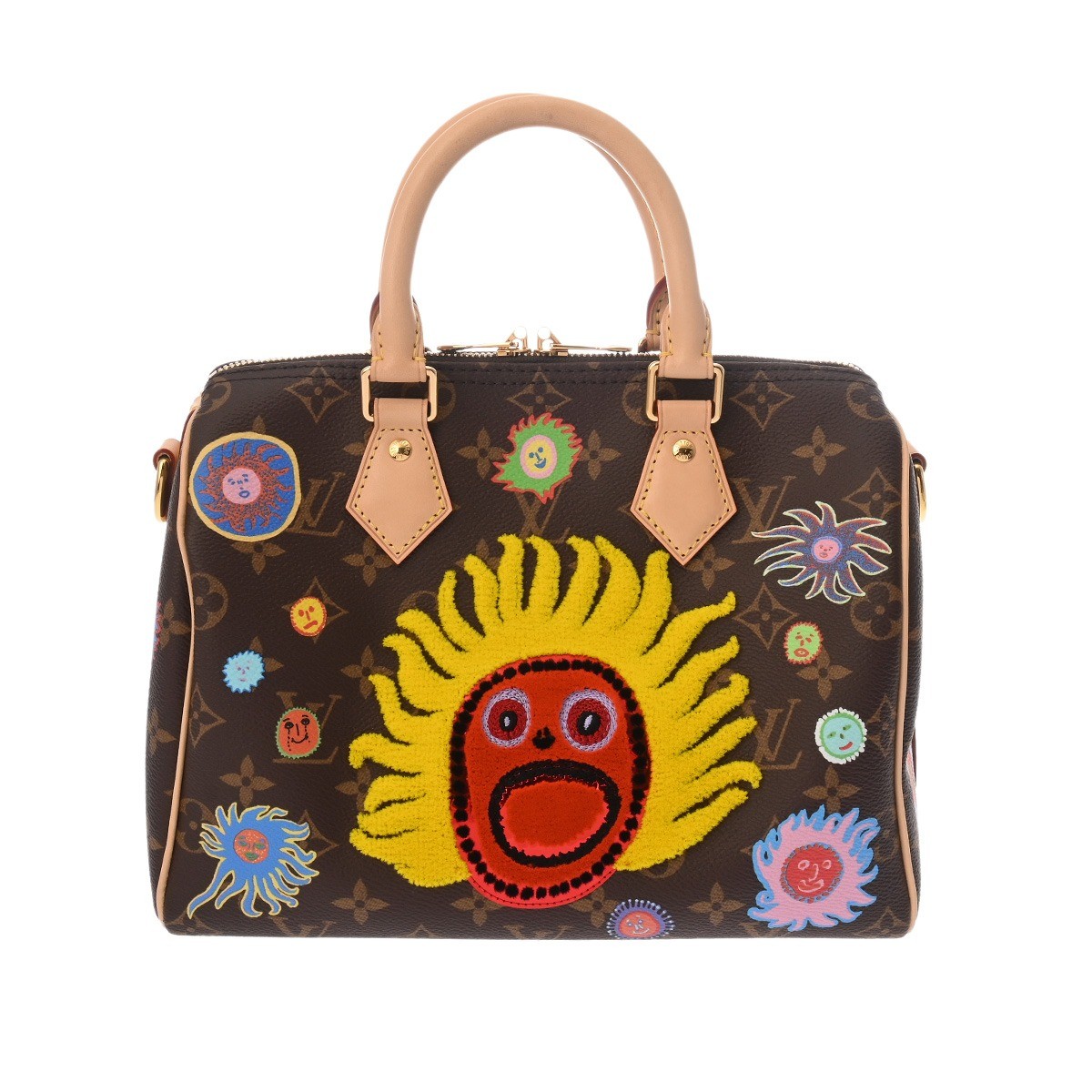 小物 LOUIS VUITTON Louis Vuitton Yayoi Kusama Speedy 20 Bandouliere LV x YK