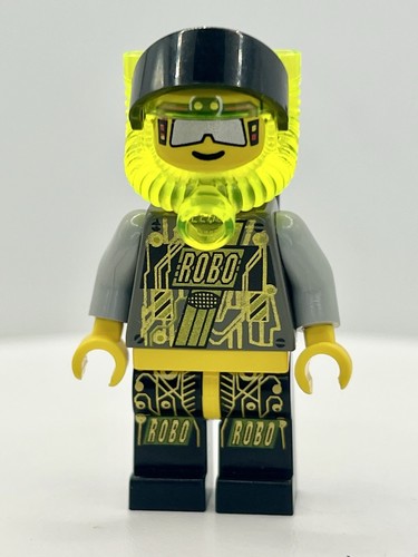 Lego Yellow Robo Force Minifigure From Sets 2154 2152 Vintage Space Robo Master - Picture 1 of 3