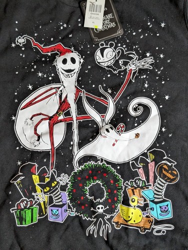 Hot Topic Exclusive Nightmare Before Ugly Christmas Sweater Size XL - Picture 5 of 8