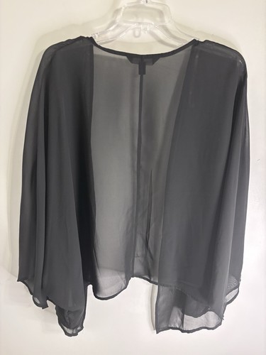 MARK EDWARDS STUDIOS KIMONO/SCHAL/PONCHO EINHEITSGRÖSSE SCHWARZ TRANSPARENT WHIMSIGOTH - Bild 5 von 6