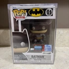 Funko Pop Exclusive DC Box Mystery Batman Metallic LE 2000 2025 Fall Con