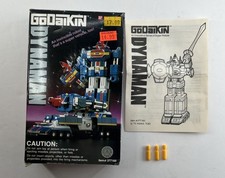 Dynaman Godaikin 1984 Bandai Popy Chogokin Box ONLY- No Figure