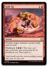 Bulk Up #80 (NM) Foundations FDN Magic MTG