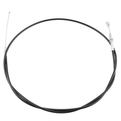 Throttle Cable,71in Long Cable Line Wire Gas normal, Black 