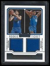 2023-24 Contenders Dereck Lively II / Prosper Rookie Ticket Dual Swatches
