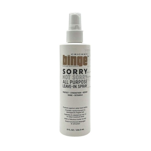 Cricket Binge Sorry Not Sorry Allzweck Leave-In Spray 8 Oz. - Bild 2 von 4