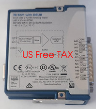 1Pcs NI-9221 C-Series Voltage Input Module 779373-01 D-SUB used Test passed