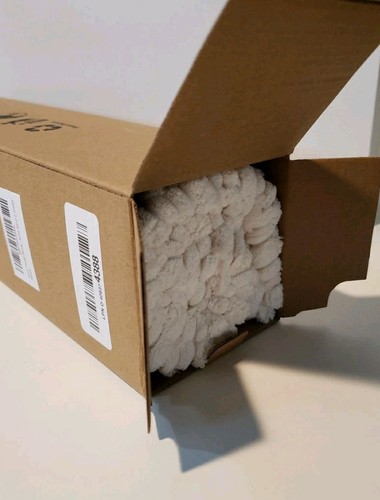Dekokissenbezüge/Kissenbezüge 24x24 Creme Cord Streifen 2er Set Reißverschluss Umschlüsse - Bild 3 von 4