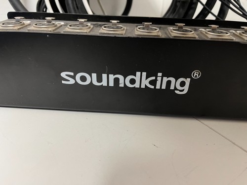Soundking 8-Channel Audio Snake Stage Box – XLR Loom, 8m, Good Working Condition - Picture 3 of 10