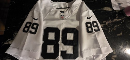 Nike NFL Raiders #89 Brock Bowers weiß Football Trikot Herren Gr. Large - Bild 5 von 7