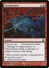 Thunderbolt [Premium Deck Series: Fire and Lightning] Moderately Played Foil
