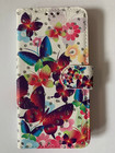 Coque téléphone design papillon pour Samsung Galaxy A5 (2017) étui portefeuille emplacement carte