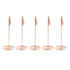 12pcs 11.5cm Table Number Holders Creative Photo Holder Stands Place Paper Menu